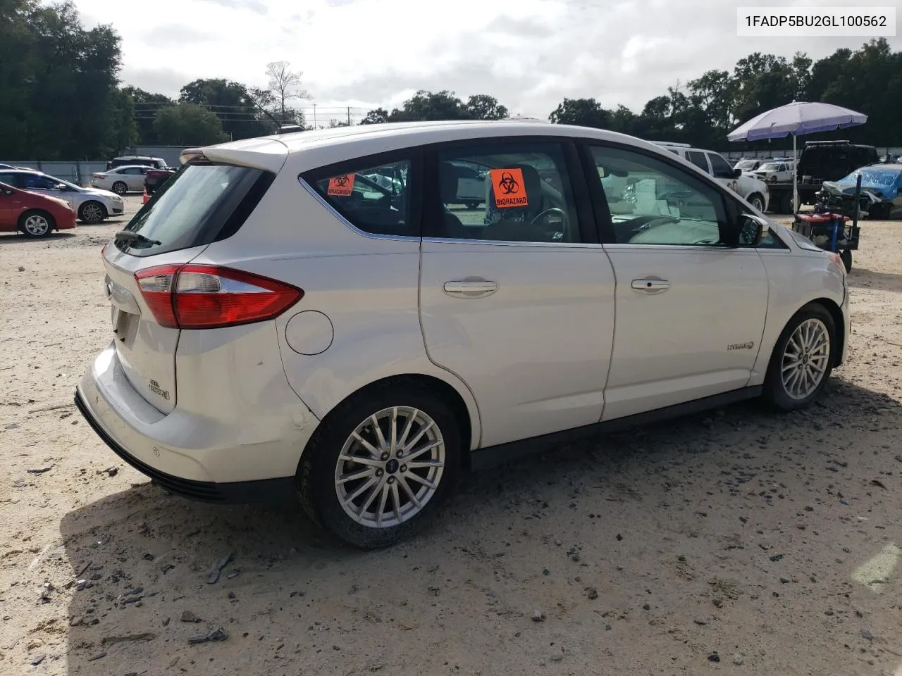 2016 Ford C-Max Sel VIN: 1FADP5BU2GL100562 Lot: 70092564