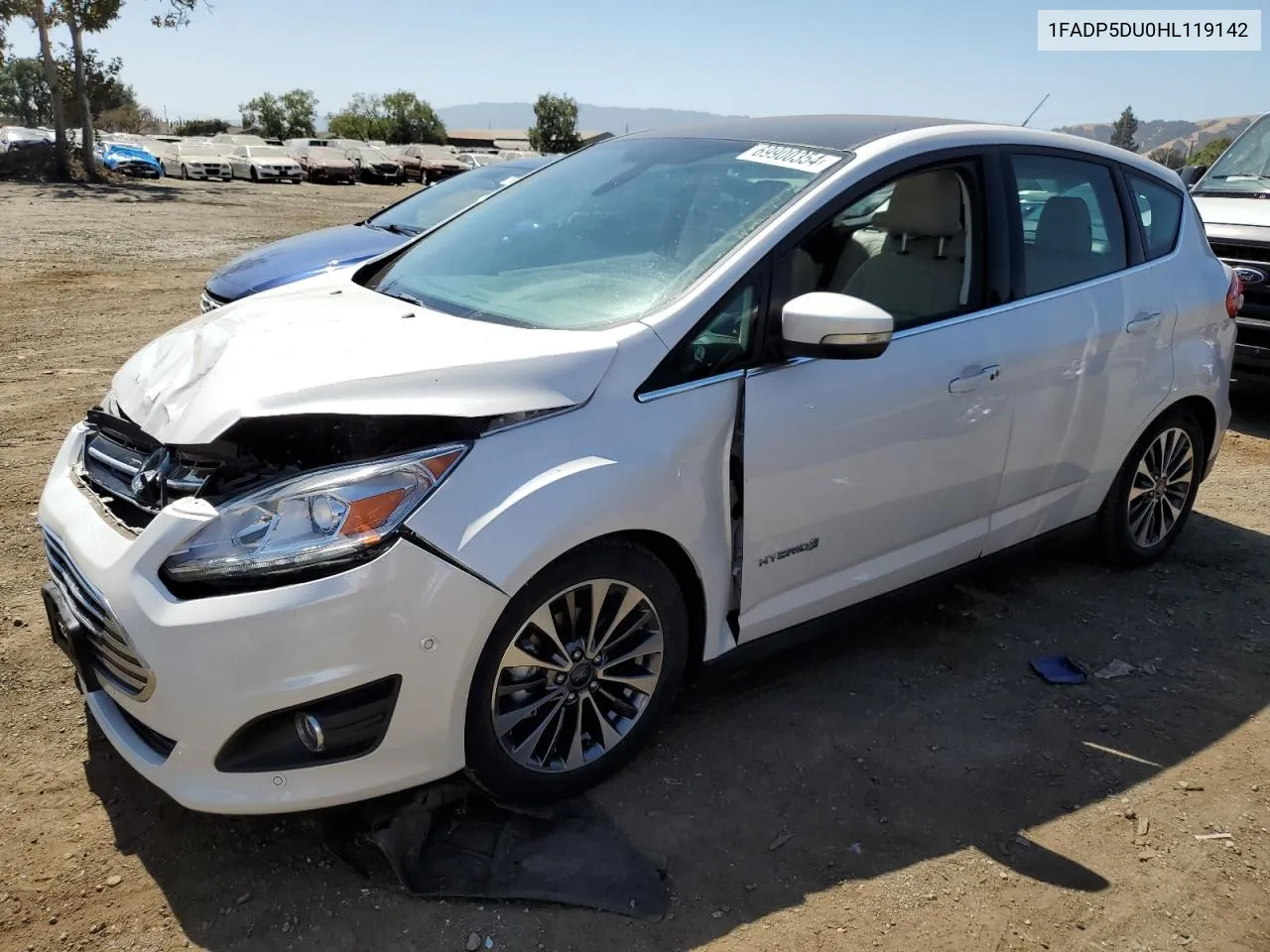 2017 Ford C-Max Titanium VIN: 1FADP5DU0HL119142 Lot: 69900354