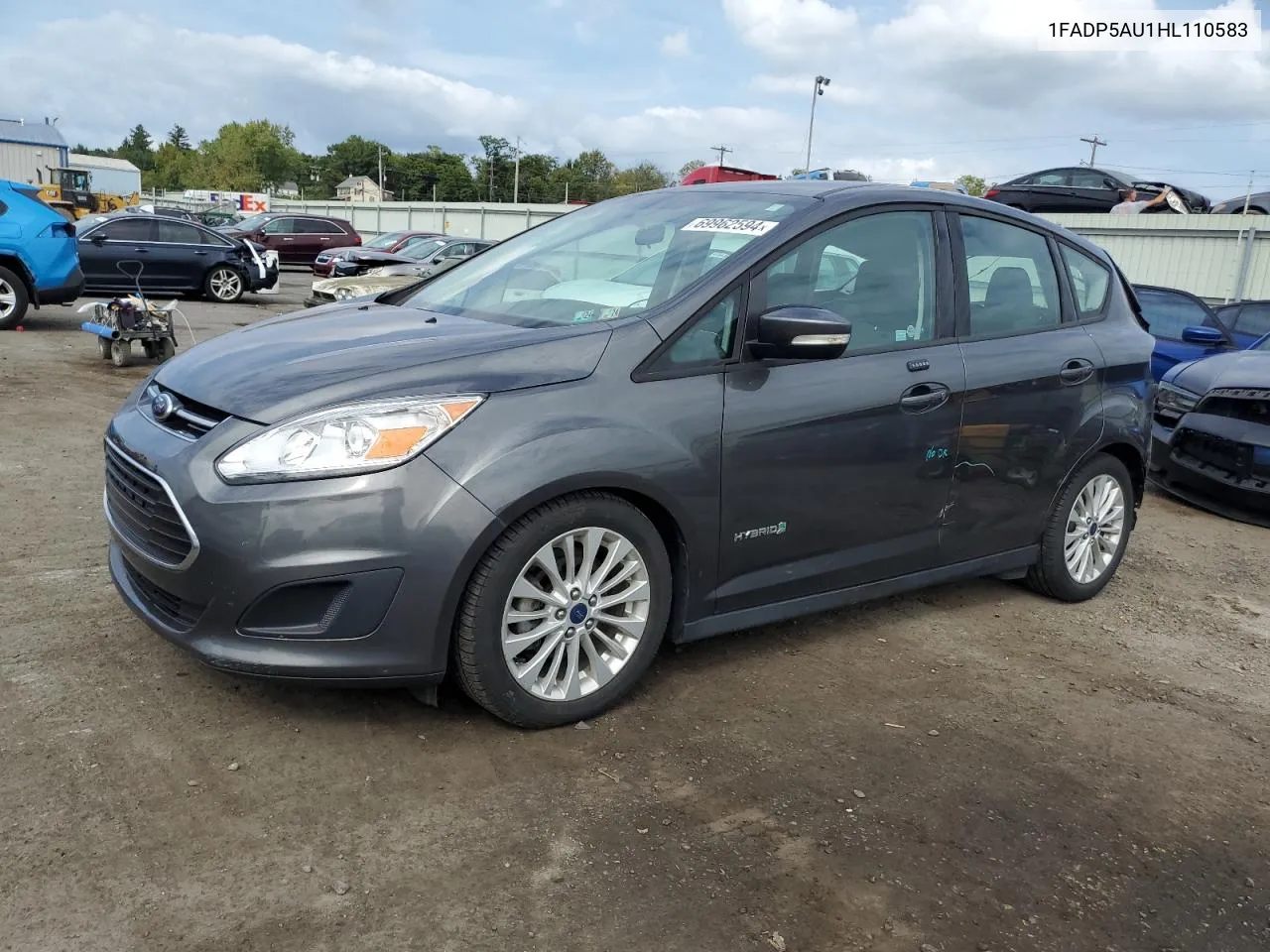 2017 Ford C-Max Se VIN: 1FADP5AU1HL110583 Lot: 69962594