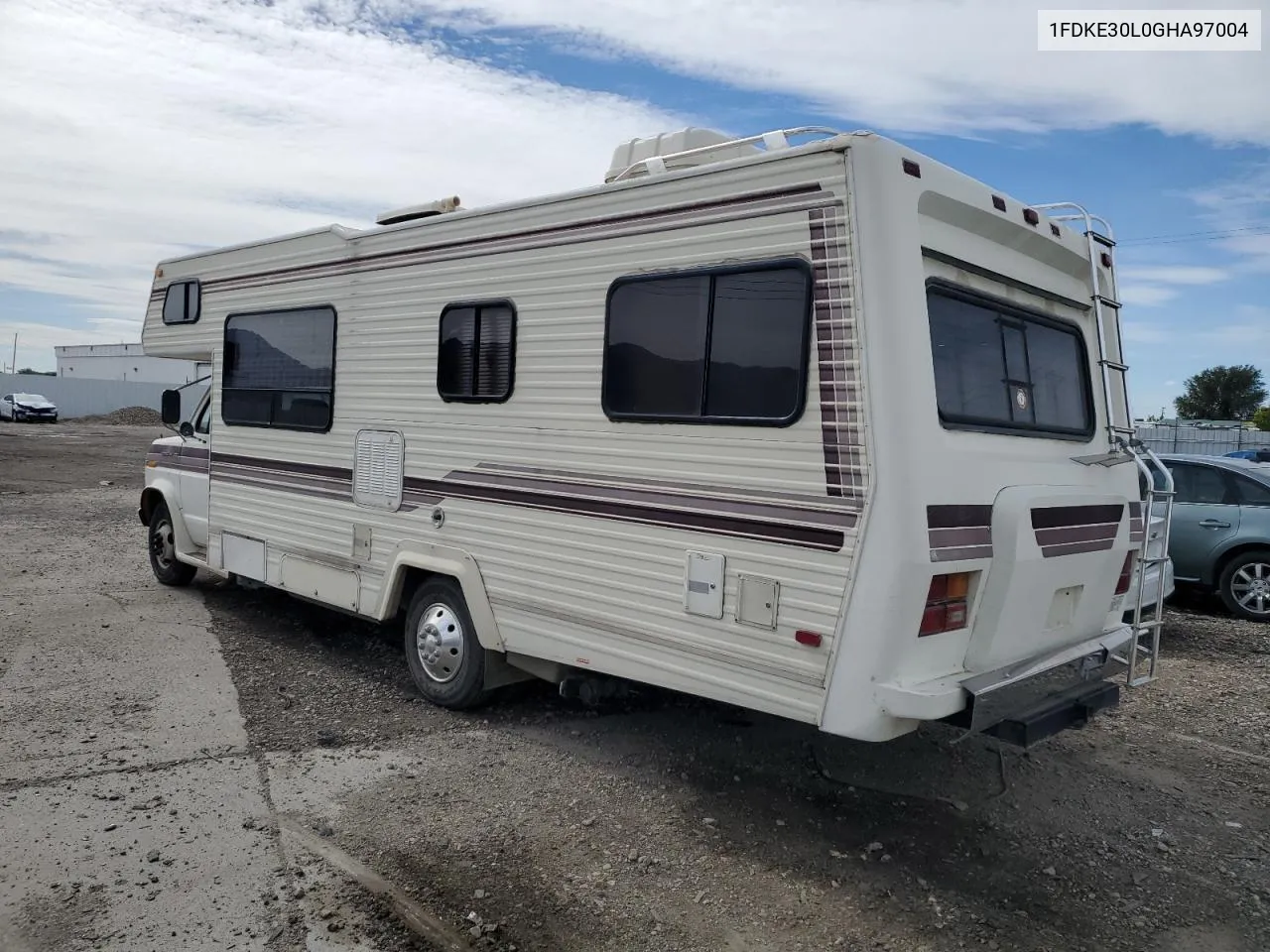 1986 Ford Econoline E350 Cutaway Van VIN: 1FDKE30L0GHA97004 Lot: 72071624