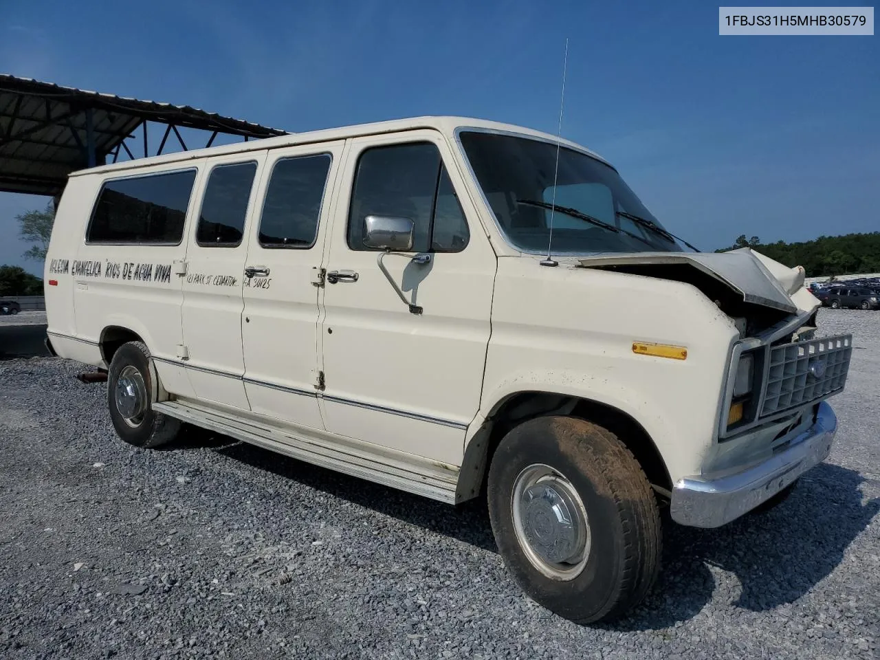 1FBJS31H5MHB30579 1991 Ford Econoline E350 Super Duty