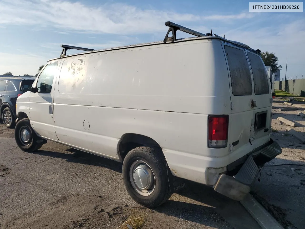 1FTNE24231HB39220 2001 Ford Econoline E250 Van