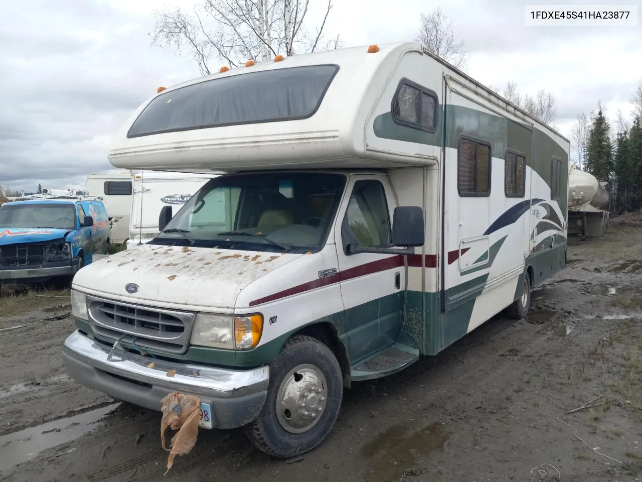 2001 Ford Econoline E450 Super Duty Cutaway Van VIN: 1FDXE45S41HA23877 Lot: 71794374