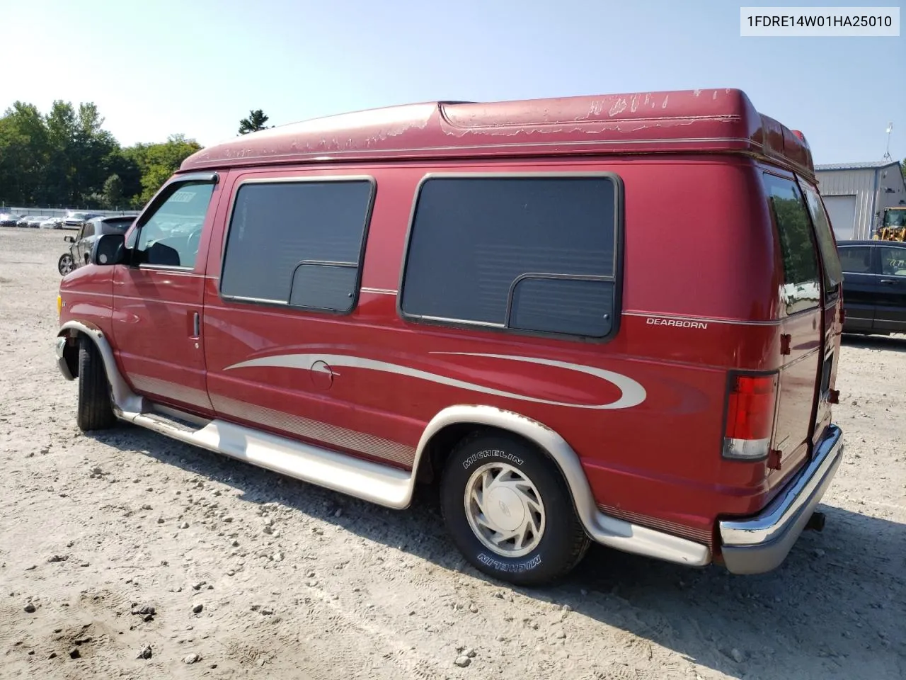 2001 Ford Econoline E150 Van VIN: 1FDRE14W01HA25010 Lot: 71811744