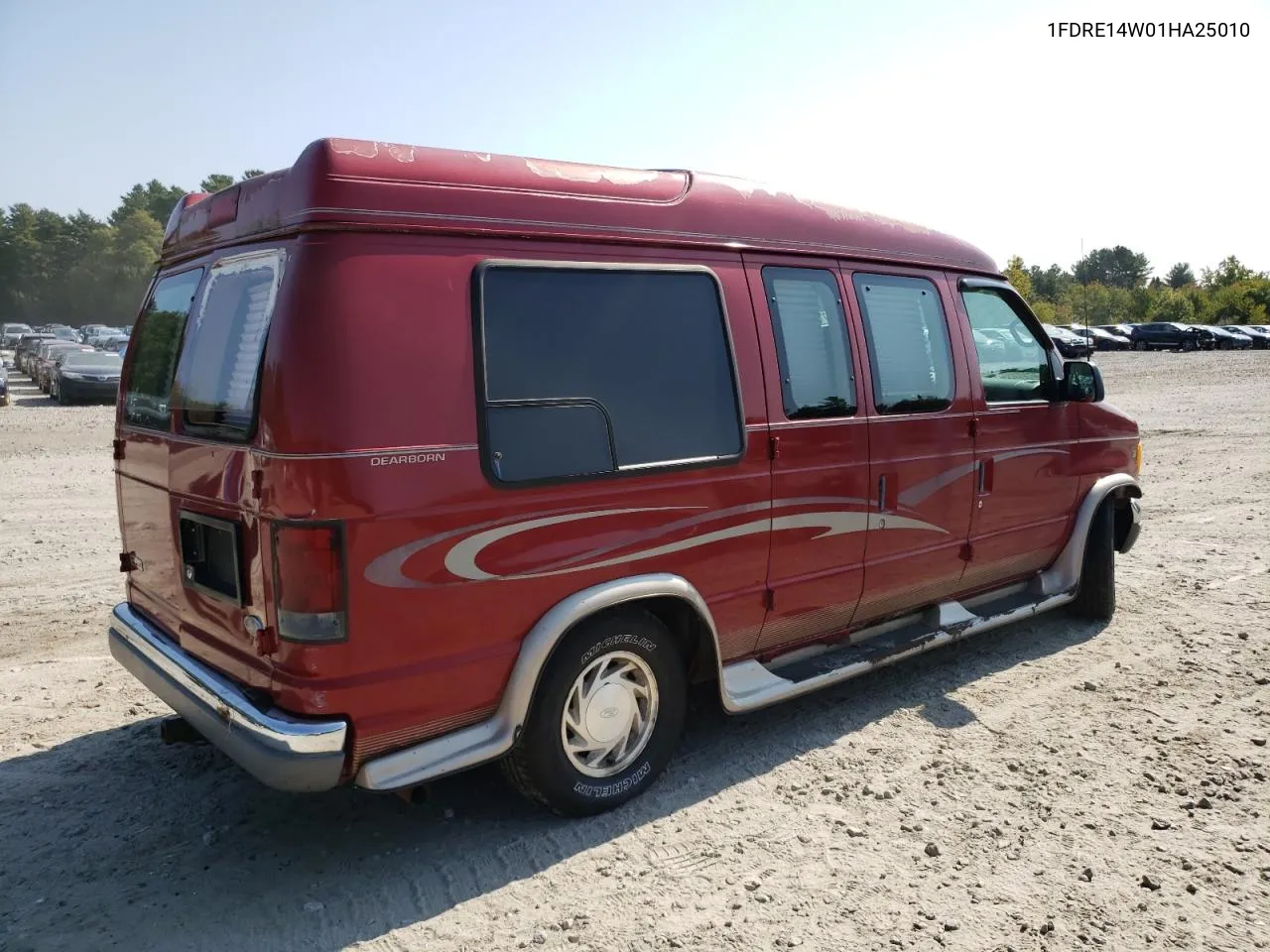 2001 Ford Econoline E150 Van VIN: 1FDRE14W01HA25010 Lot: 71811744