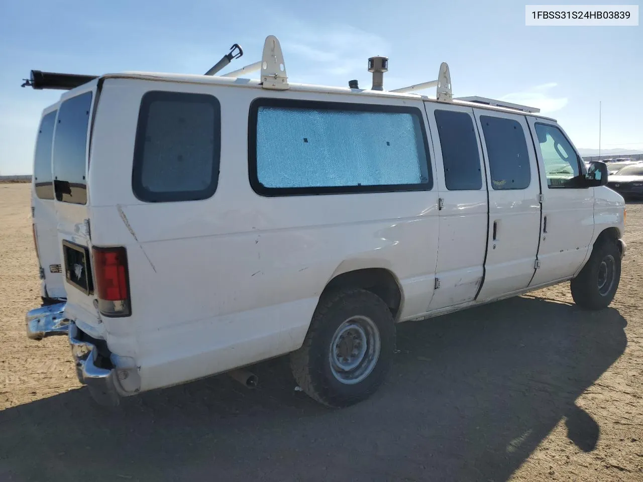 2004 Ford Econoline E350 Super Duty Wagon VIN: 1FBSS31S24HB03839 Lot: 71109444