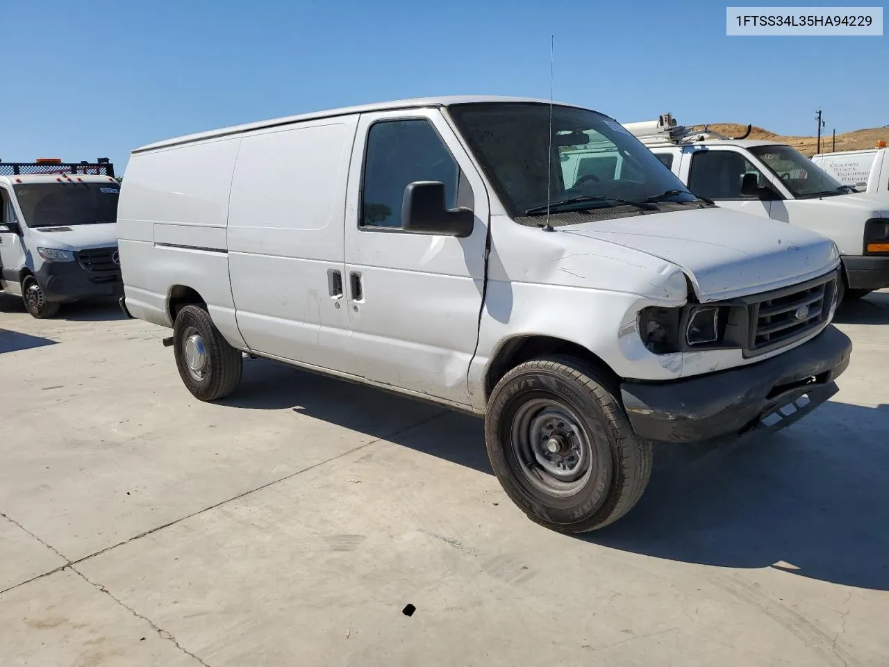 2005 Ford Econoline E350 Super Duty Van VIN: 1FTSS34L35HA94229 Lot: 67713114