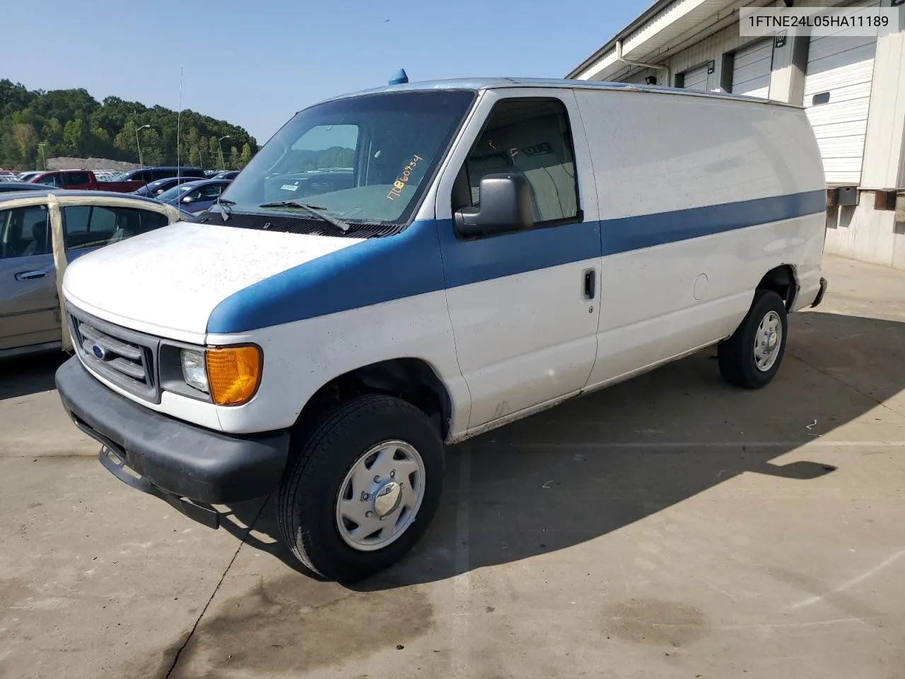 2005 Ford Econoline E250 Van VIN: 1FTNE24L05HA11189 Lot: 70860934