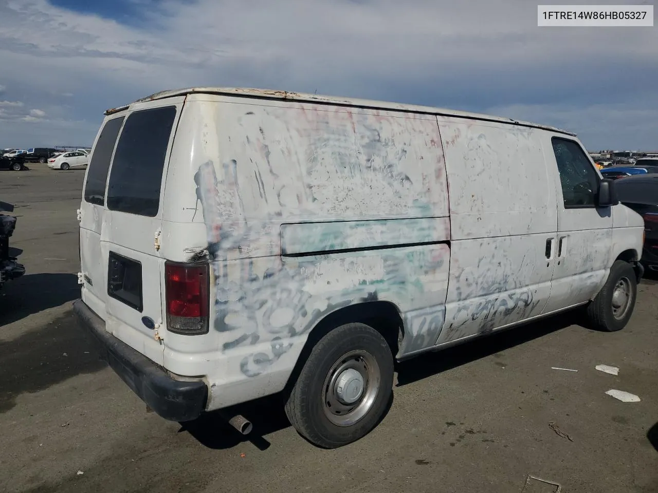 2006 Ford Econoline E150 Van VIN: 1FTRE14W86HB05327 Lot: 72053634