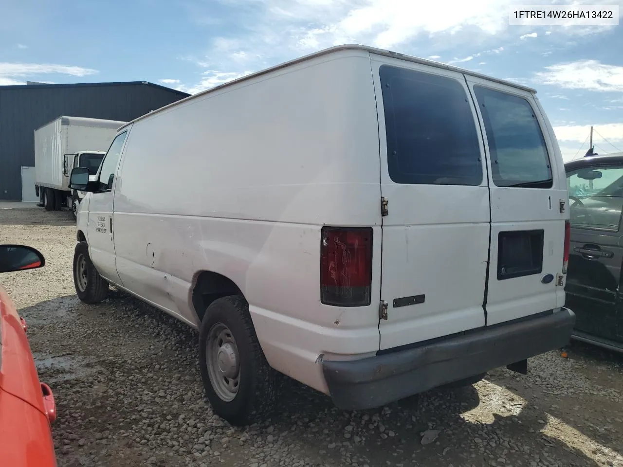 2006 Ford Econoline E150 Van 1/2 Ton VIN: 1FTRE14W26HA13422 Lot: 72098304