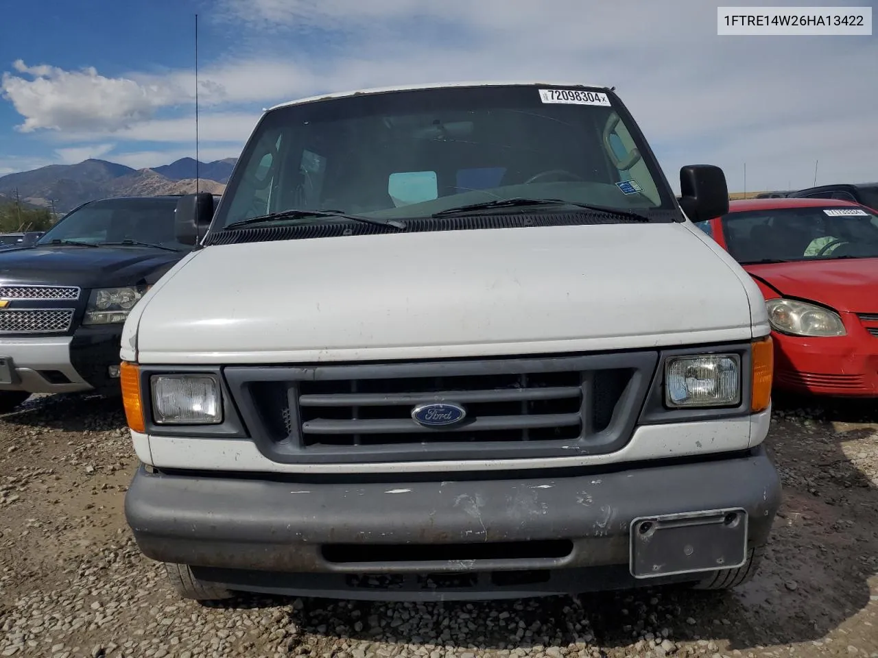 2006 Ford Econoline E150 Van 1/2 Ton VIN: 1FTRE14W26HA13422 Lot: 72098304