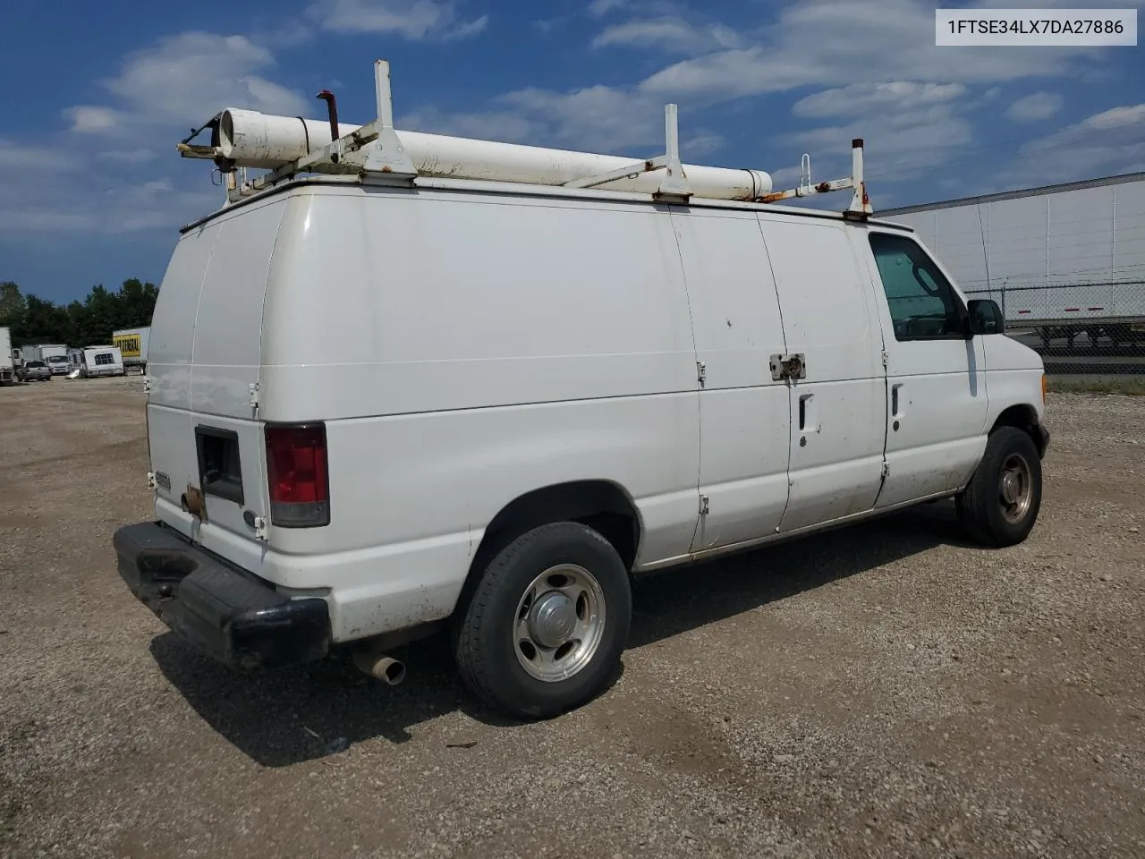 2007 Ford Econoline E350 Super Duty Van VIN: 1FTSE34LX7DA27886 Lot: 69165694