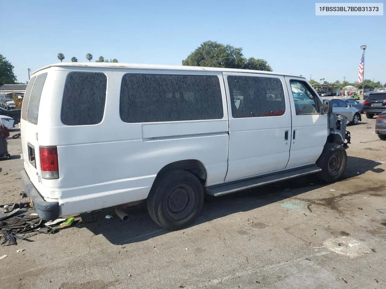 2011 Ford Econoline E350 Super Duty Wagon VIN: 1FBSS3BL7BDB31373 Lot: 60049694