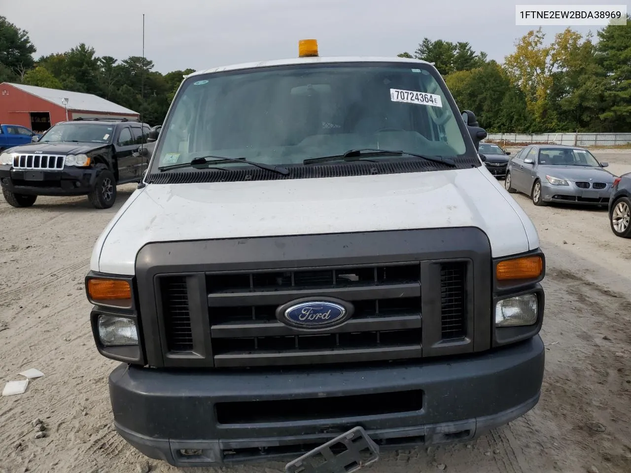 2011 Ford Econoline E250 Van VIN: 1FTNE2EW2BDA38969 Lot: 70724364