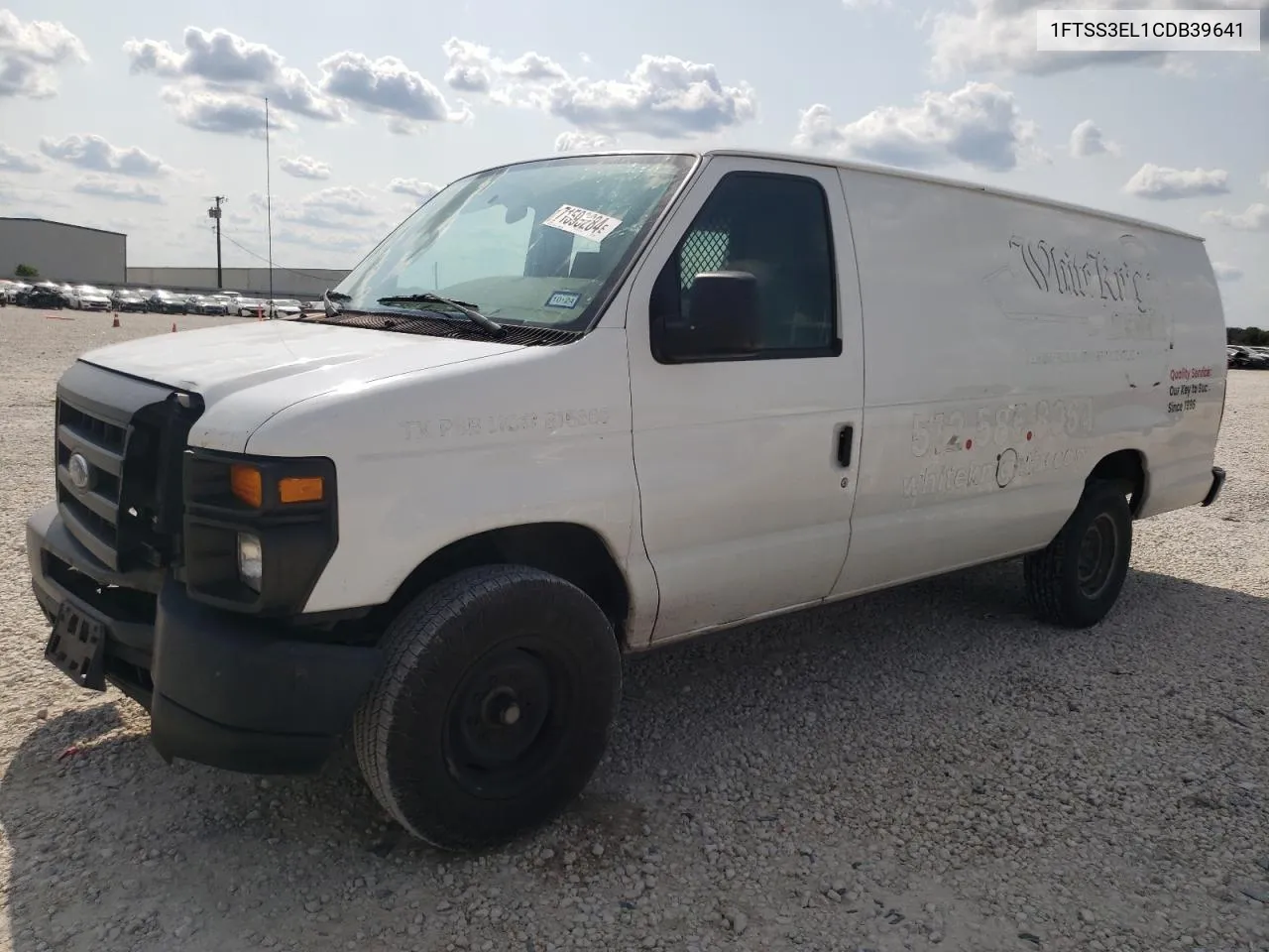 1FTSS3EL1CDB39641 2012 Ford Econoline E350 Super Duty Van