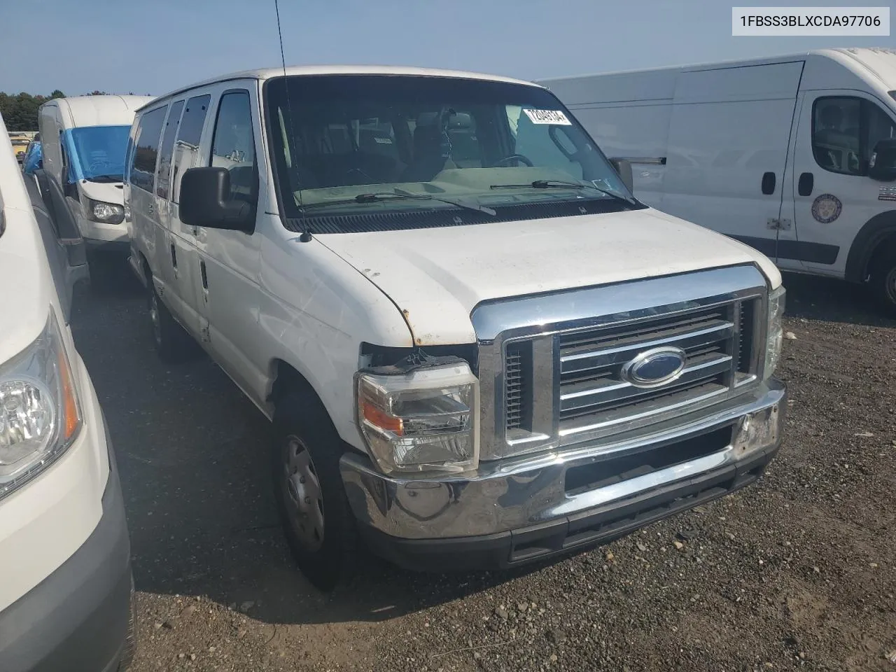 2012 Ford Econoline E350 Super Duty Wagon VIN: 1FBSS3BLXCDA97706 Lot: 72049134