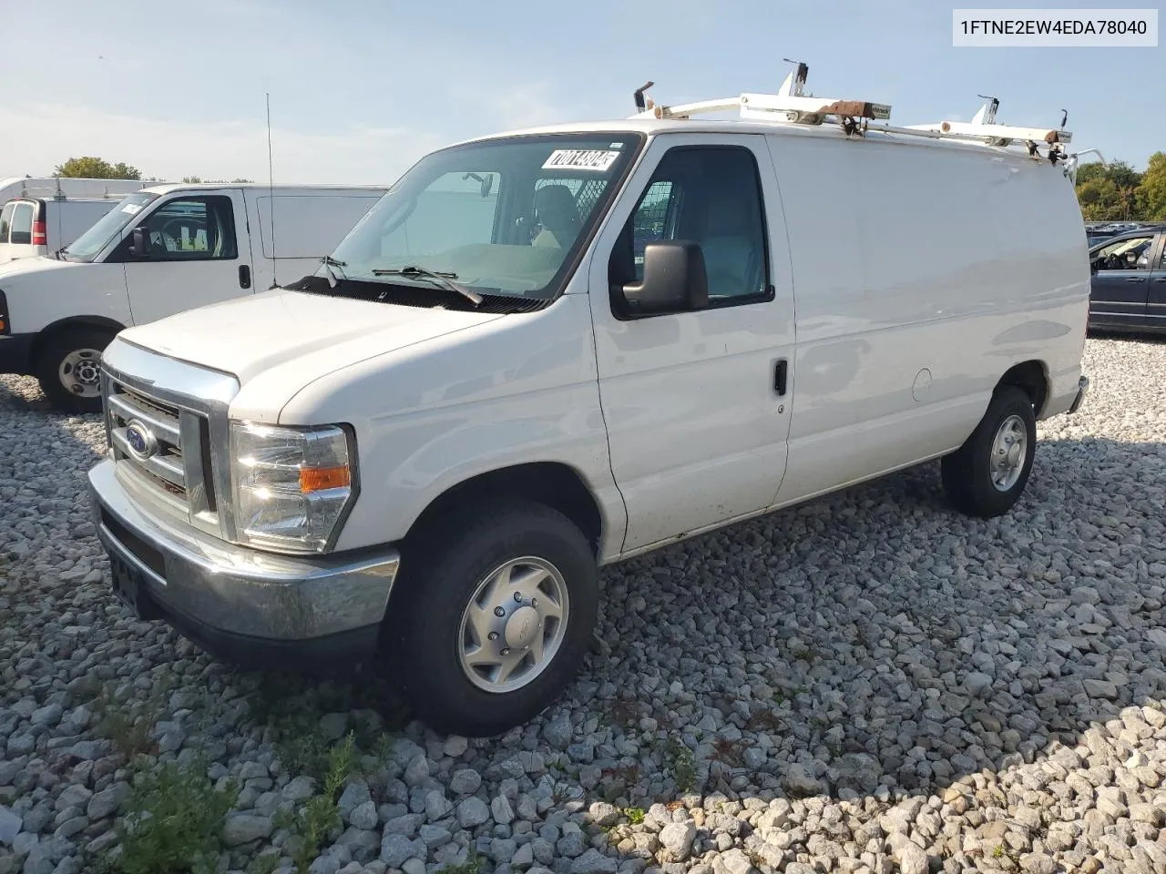 1FTNE2EW4EDA78040 2014 Ford Econoline E250 Van