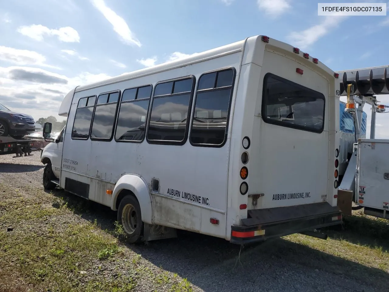 2016 Ford Econoline E450 Super Duty Cutaway Van VIN: 1FDFE4FS1GDC07135 Lot: 67512434