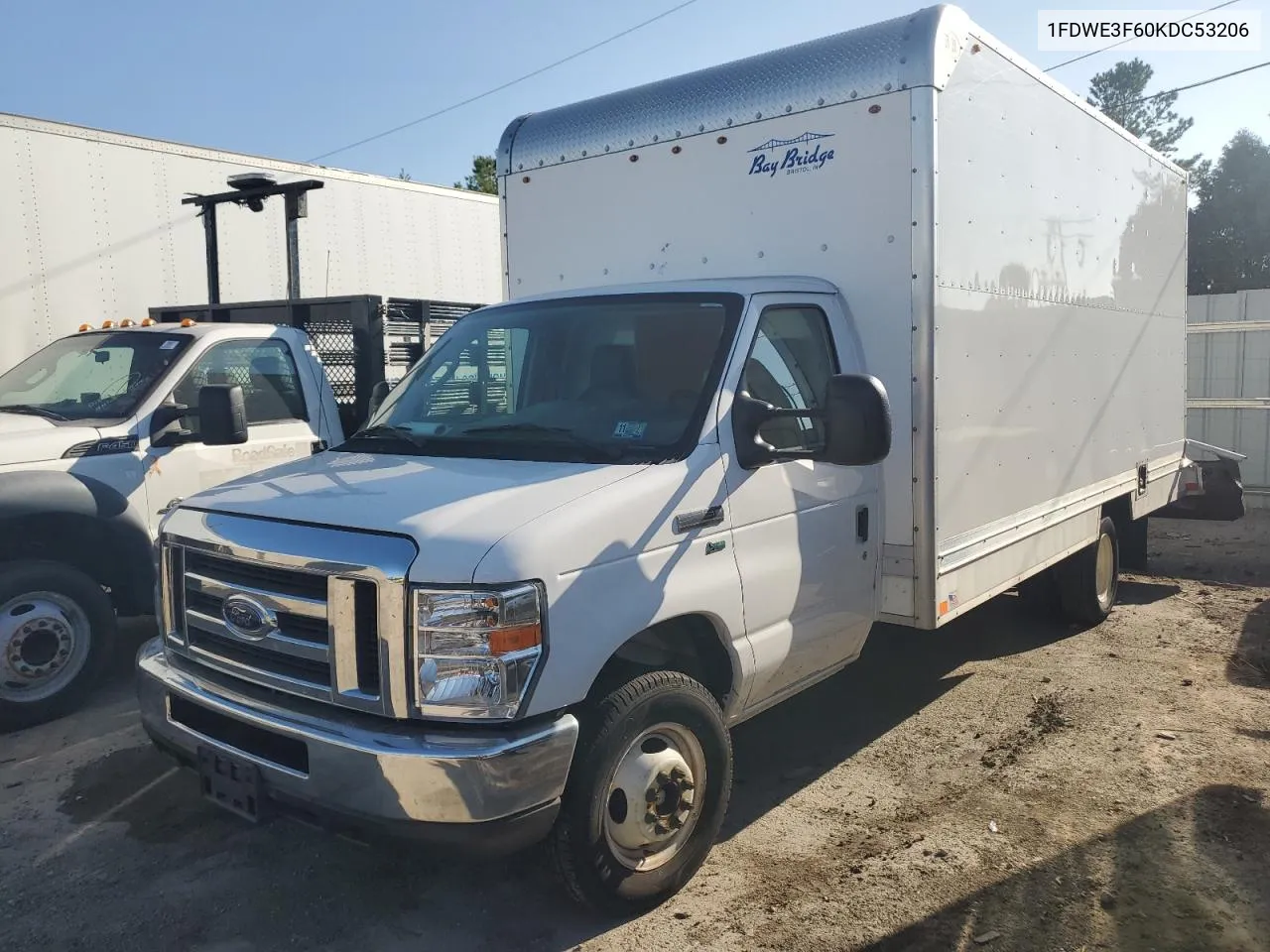 2019 Ford Econoline E350 Super Duty Cutaway Van VIN: 1FDWE3F60KDC53206 Lot: 69697554