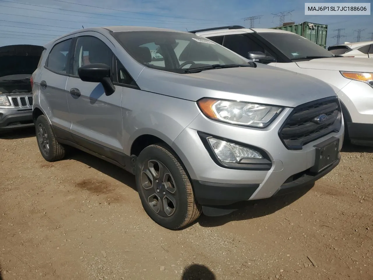 2018 Ford Ecosport S VIN: MAJ6P1SL7JC188606 Lot: 70993074