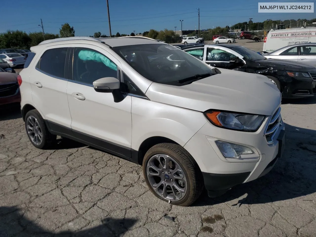 2018 Ford Ecosport Titanium VIN: MAJ6P1WL1JC244212 Lot: 71226394