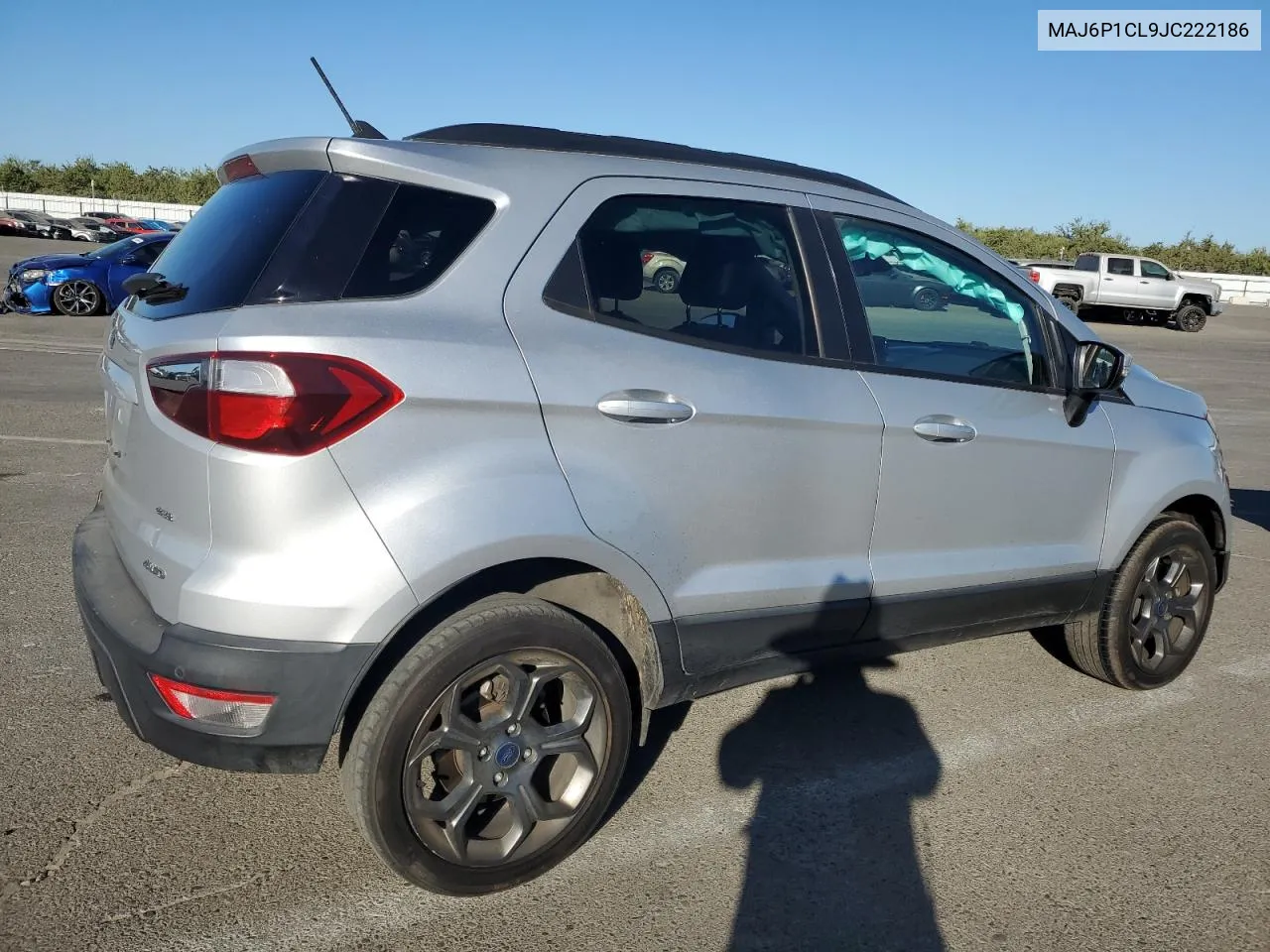 2018 Ford Ecosport Ses VIN: MAJ6P1CL9JC222186 Lot: 71314344