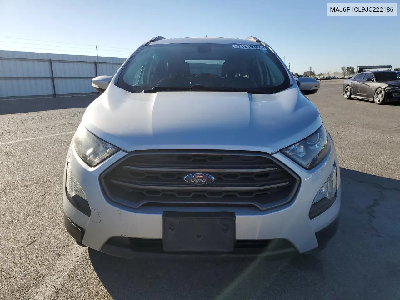 2018 Ford Ecosport Ses VIN: MAJ6P1CL9JC222186 Lot: 71314344