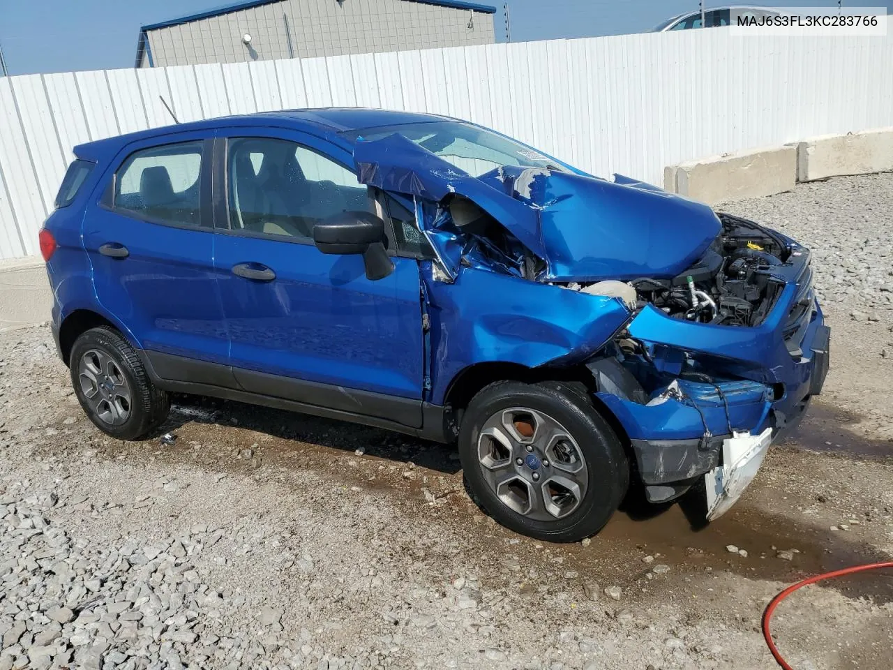 MAJ6S3FL3KC283766 2019 Ford Ecosport S