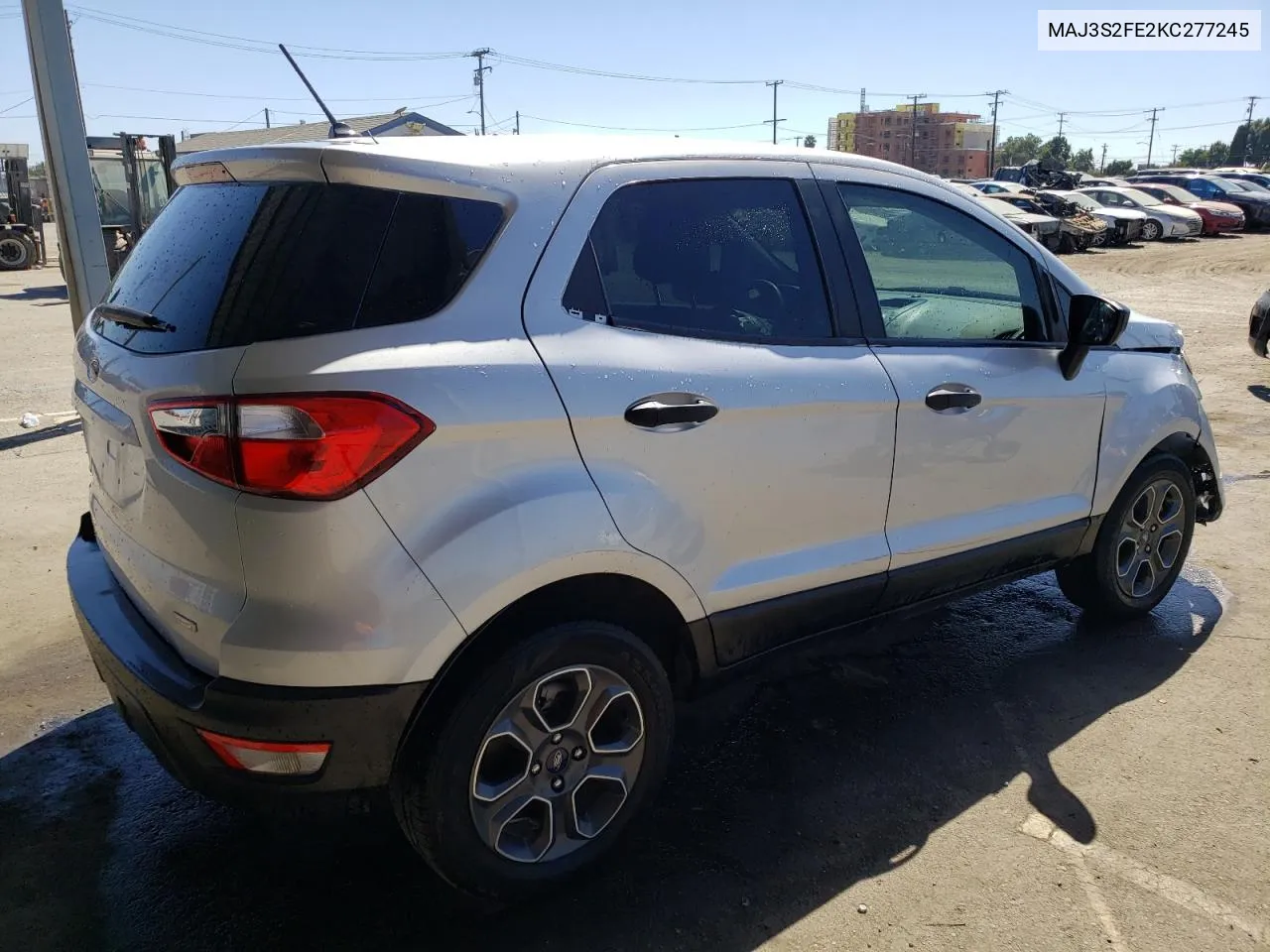 2019 Ford Ecosport S VIN: MAJ3S2FE2KC277245 Lot: 68374144