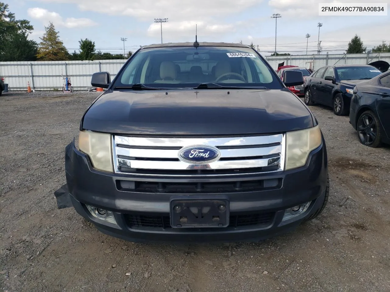 2007 Ford Edge Sel Plus VIN: 2FMDK49C77BA90834 Lot: 68646304