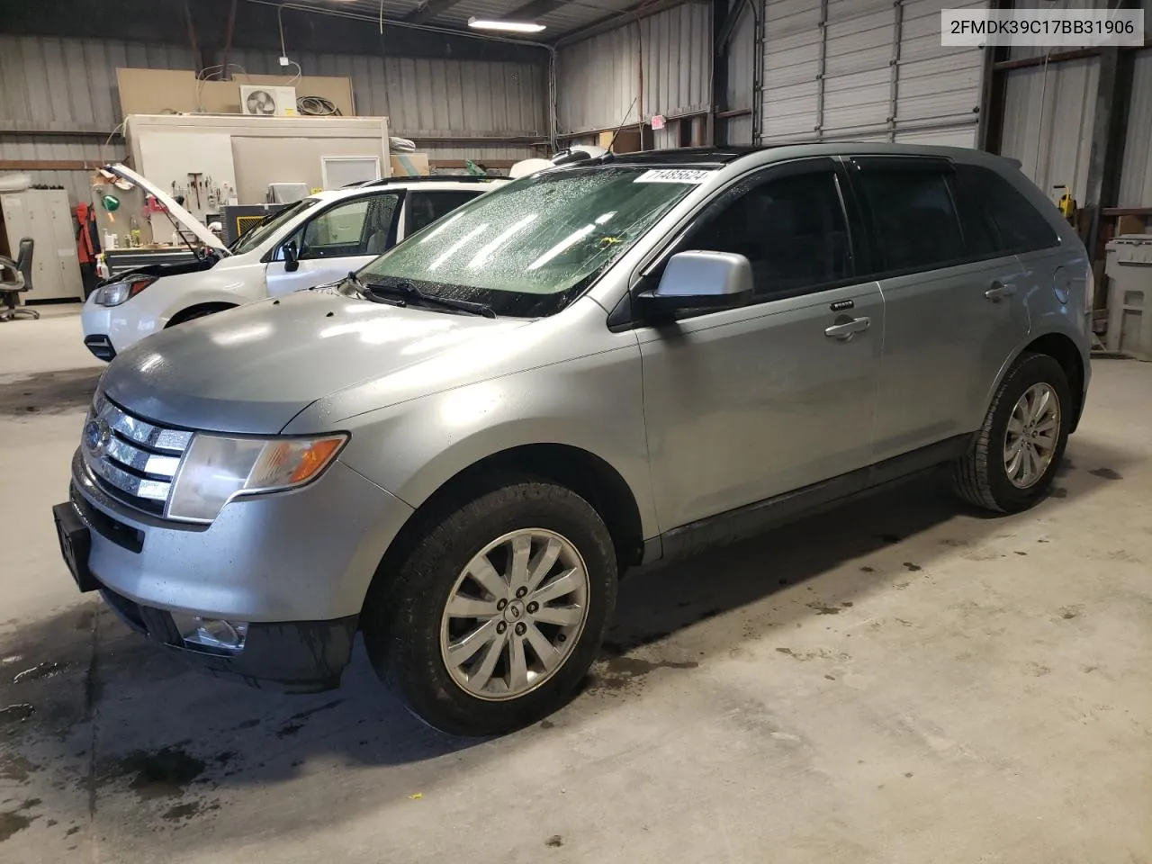 2007 Ford Edge Sel Plus VIN: 2FMDK39C17BB31906 Lot: 71485624