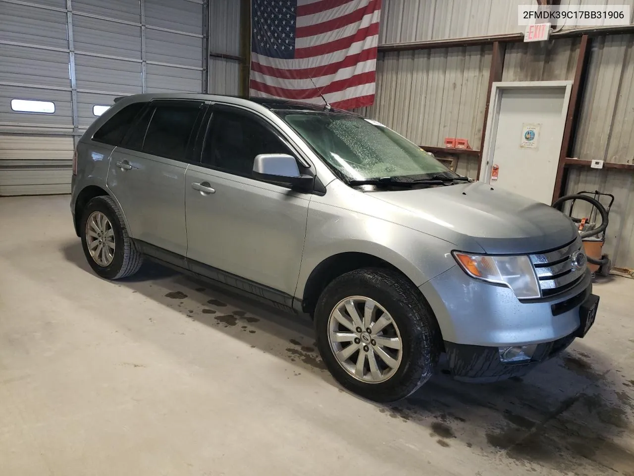 2007 Ford Edge Sel Plus VIN: 2FMDK39C17BB31906 Lot: 71485624