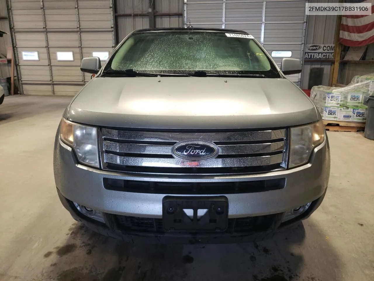 2007 Ford Edge Sel Plus VIN: 2FMDK39C17BB31906 Lot: 71485624