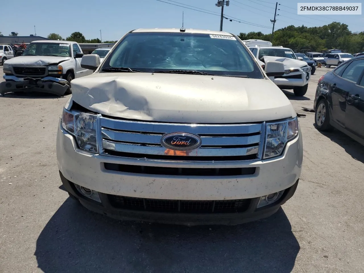 2008 Ford Edge Sel VIN: 2FMDK38C78BB49037 Lot: 68283934