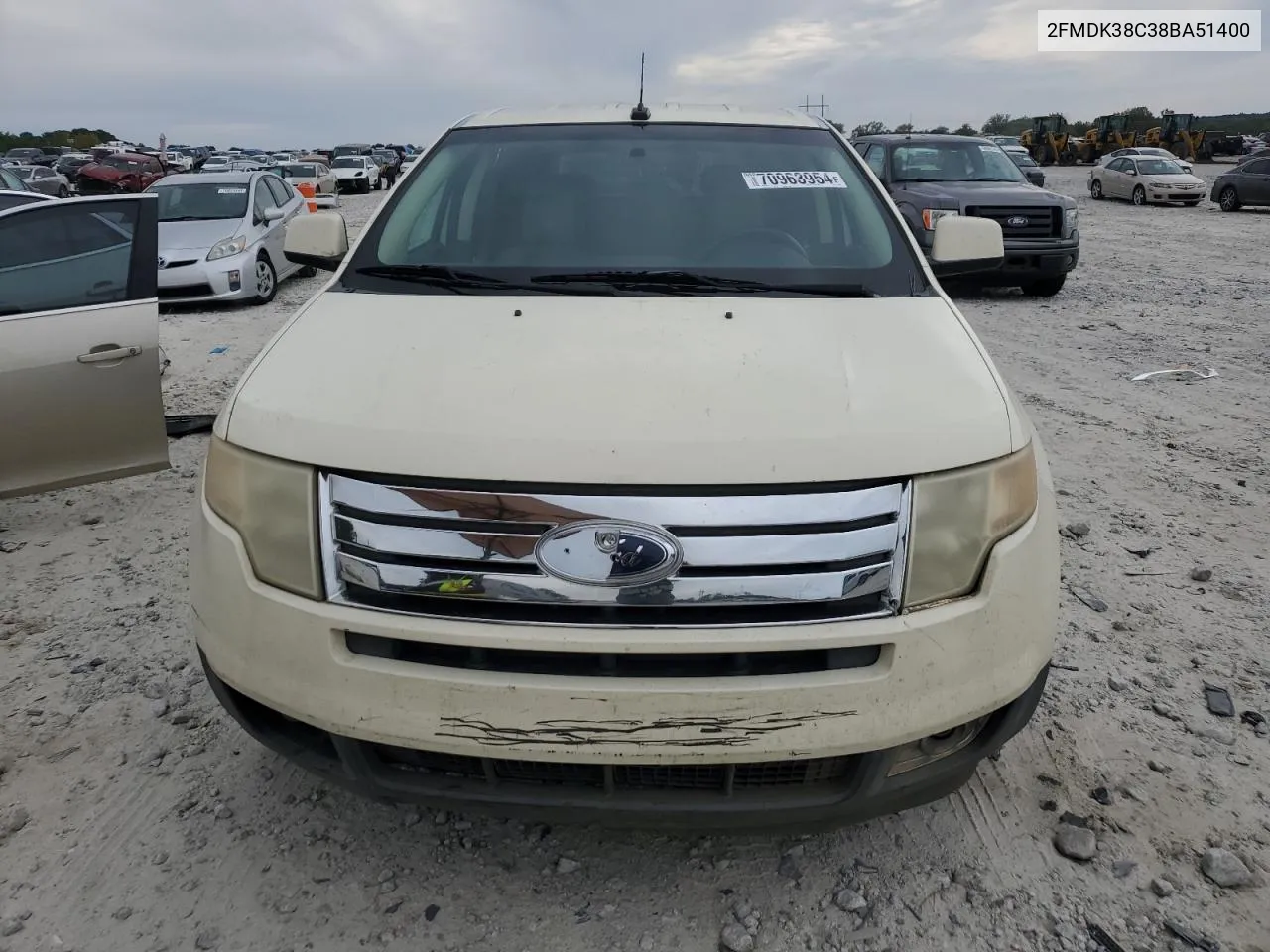 2FMDK38C38BA51400 2008 Ford Edge Sel