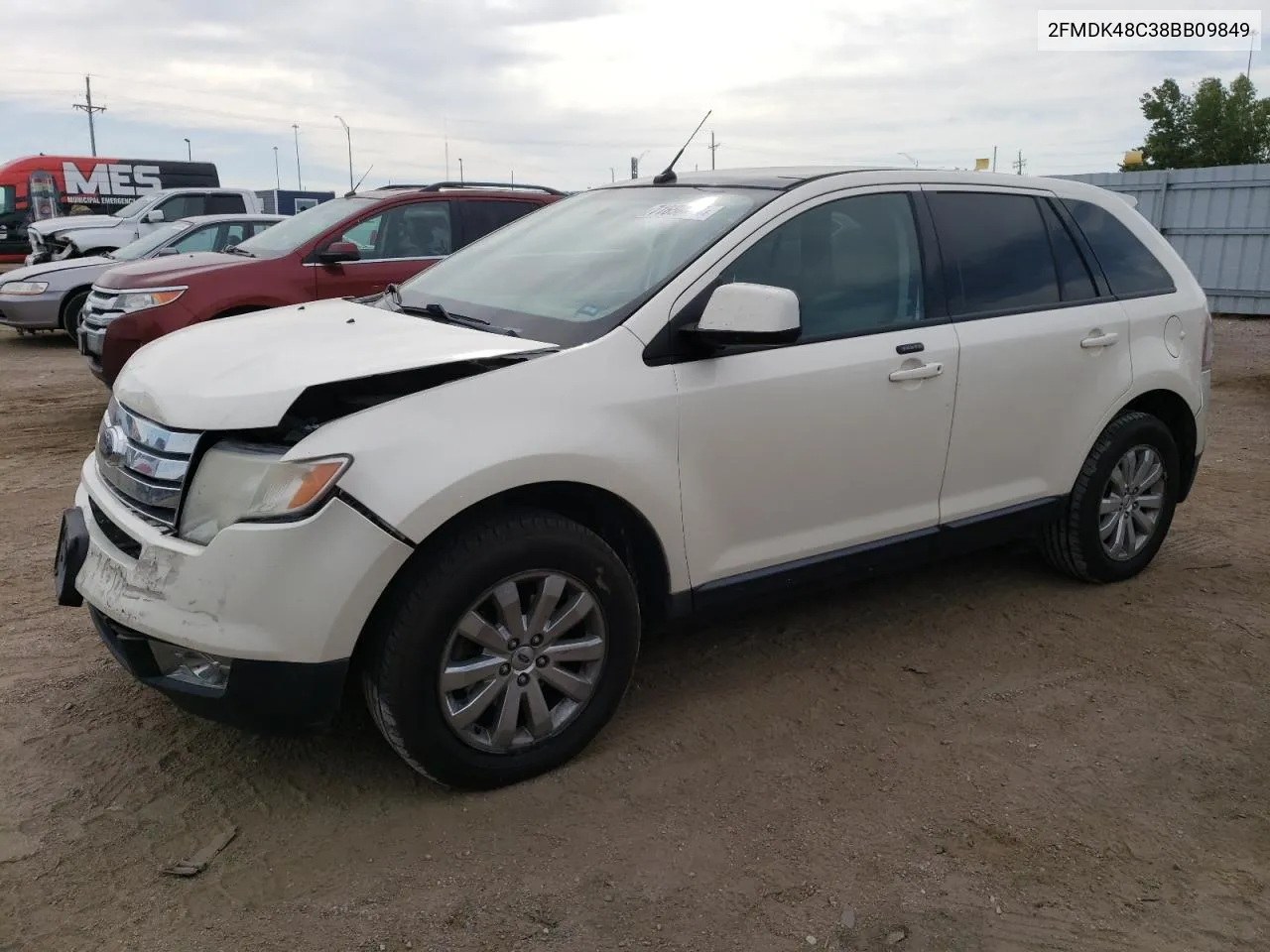 2008 Ford Edge Sel VIN: 2FMDK48C38BB09849 Lot: 71656464