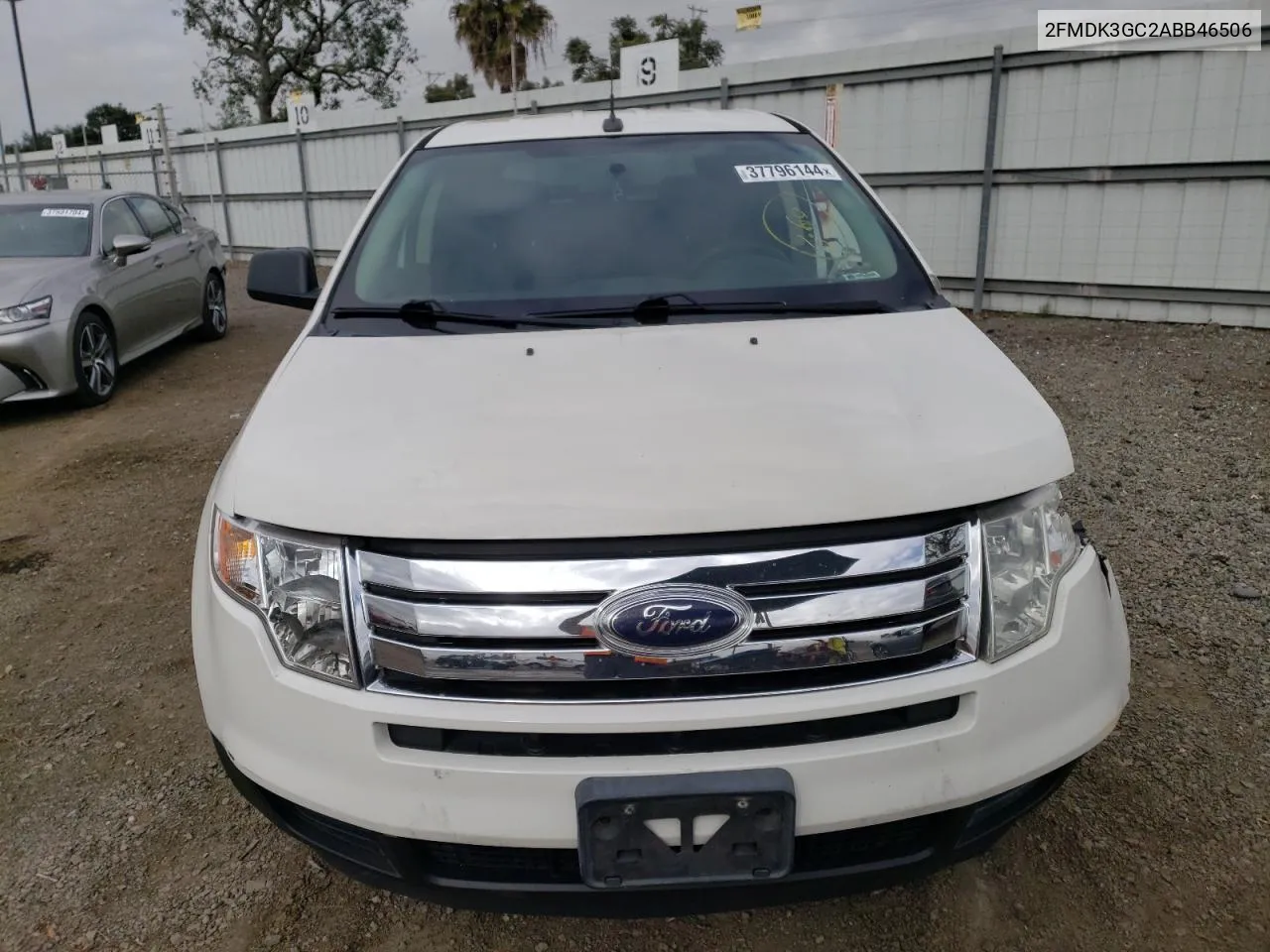 2010 Ford Edge Se VIN: 2FMDK3GC2ABB46506 Lot: 67173654