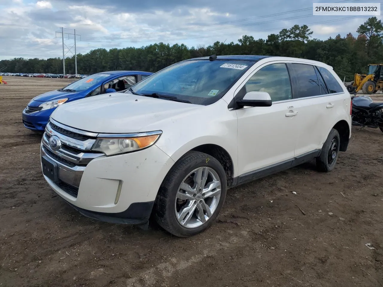 2011 Ford Edge Limited VIN: 2FMDK3KC1BBB13232 Lot: 71612404