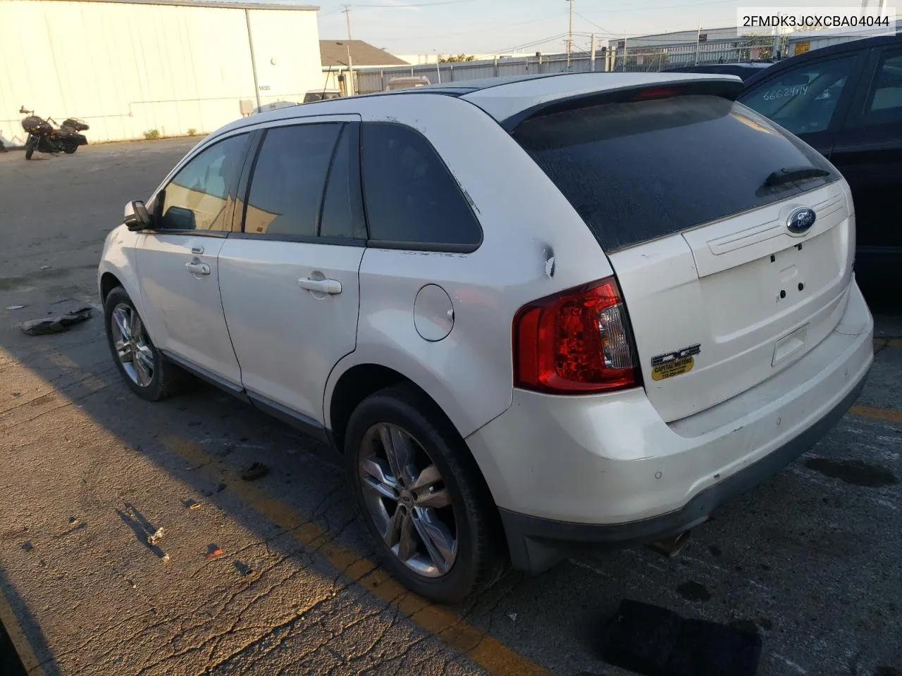 2FMDK3JCXCBA04044 2012 Ford Edge Sel