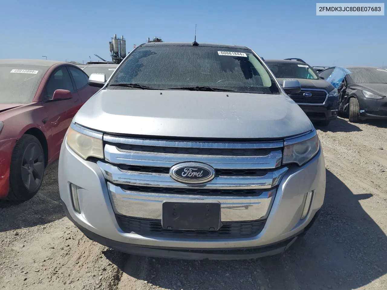 2013 Ford Edge Sel VIN: 2FMDK3JC8DBE07683 Lot: 60881844