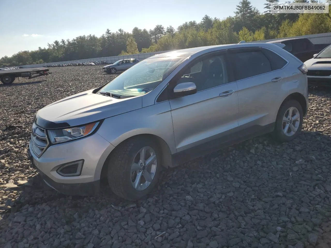 2FMTK4J80FBB49062 2015 Ford Edge Sel