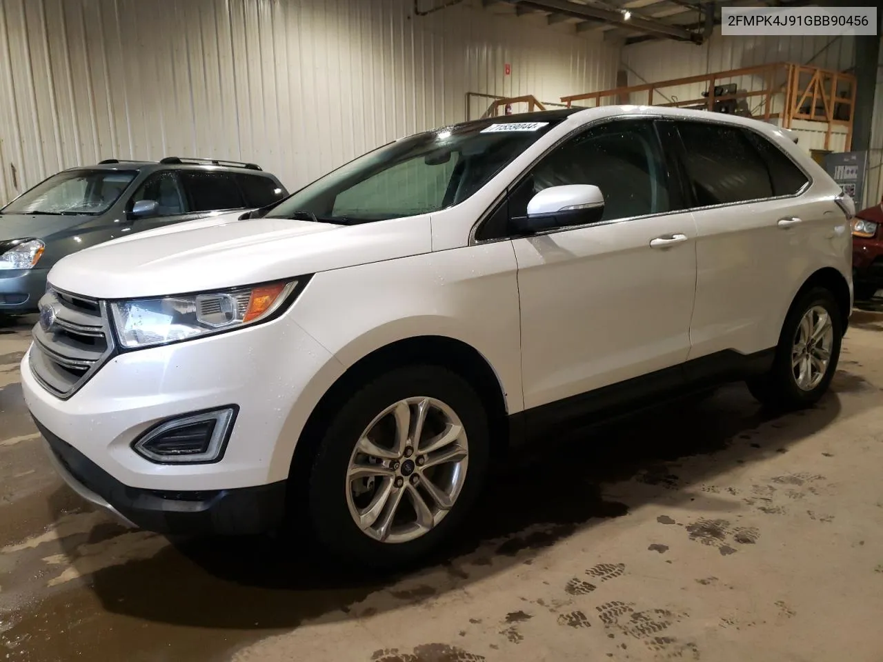 2016 Ford Edge Sel VIN: 2FMPK4J91GBB90456 Lot: 71559044