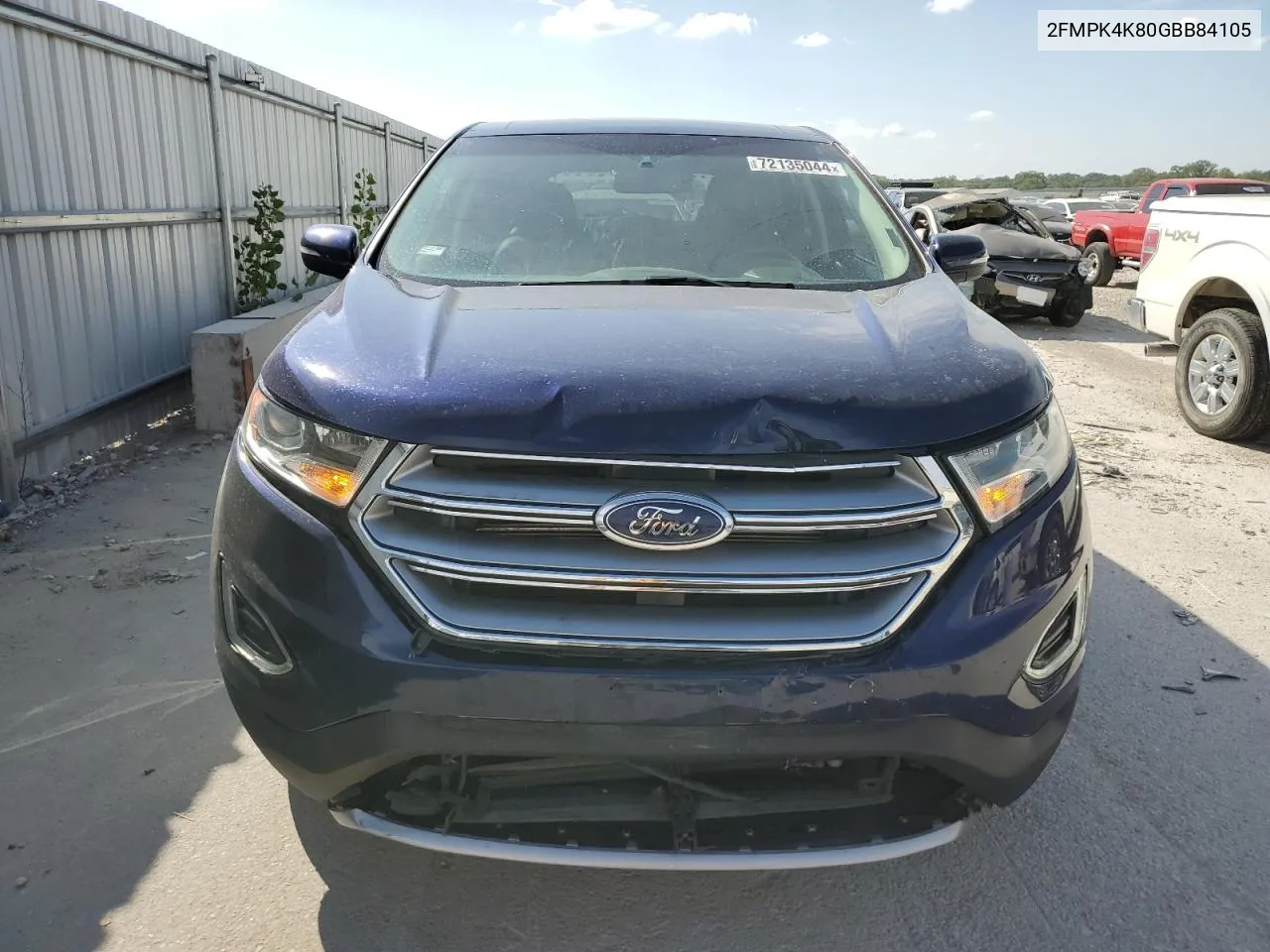 2FMPK4K80GBB84105 2016 Ford Edge Titanium