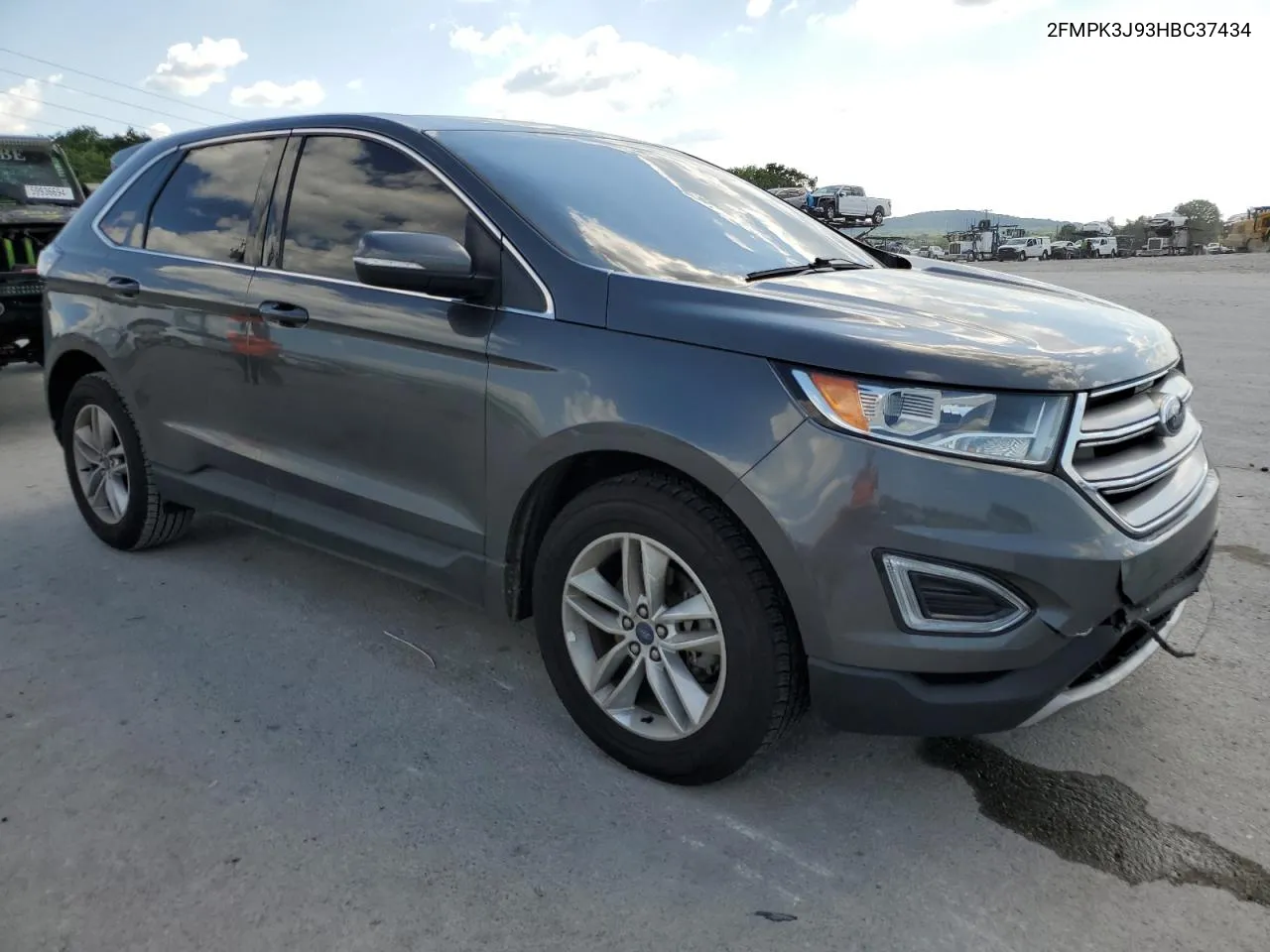 2017 Ford Edge Sel VIN: 2FMPK3J93HBC37434 Lot: 59587284