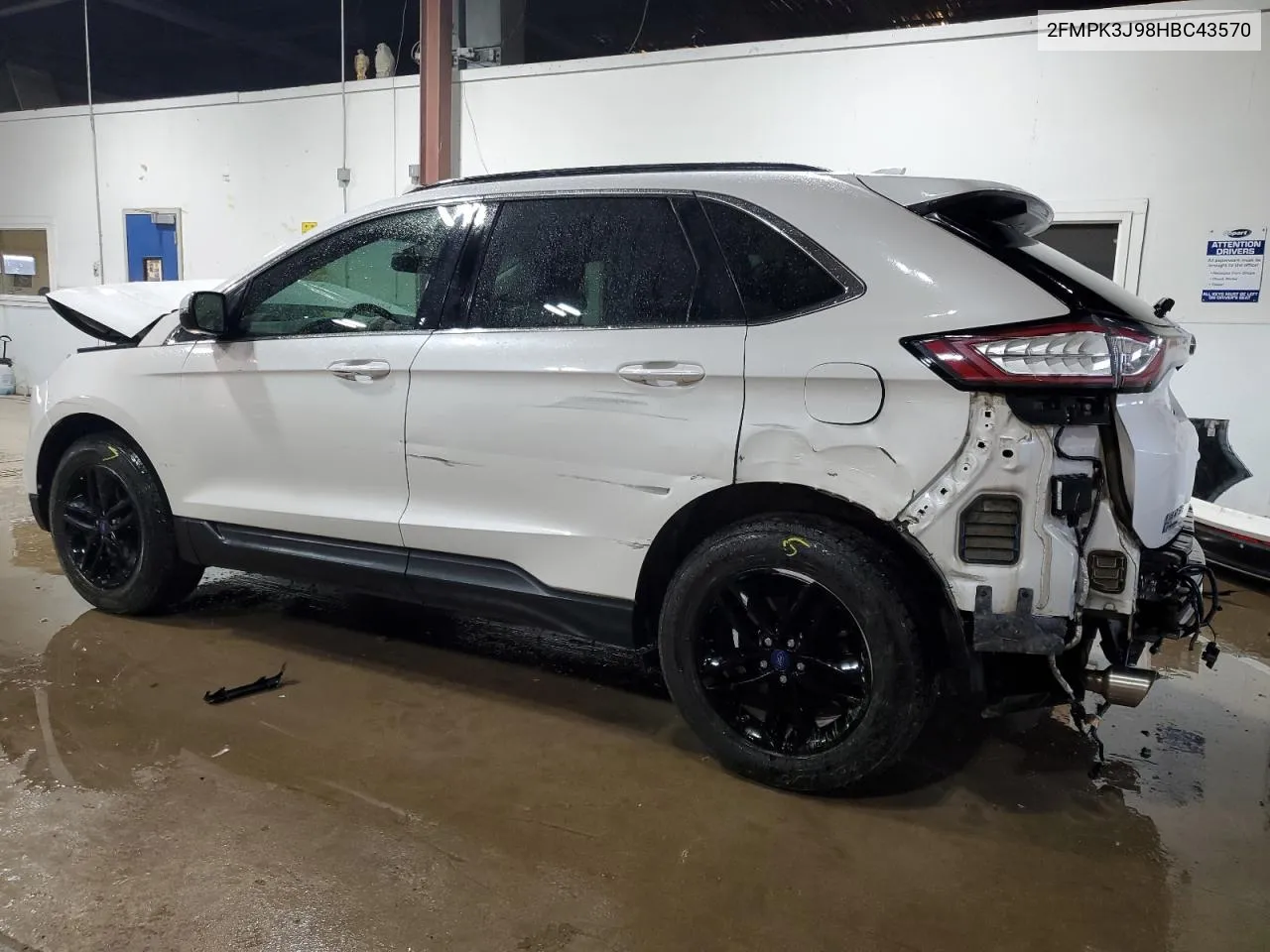 2FMPK3J98HBC43570 2017 Ford Edge Sel