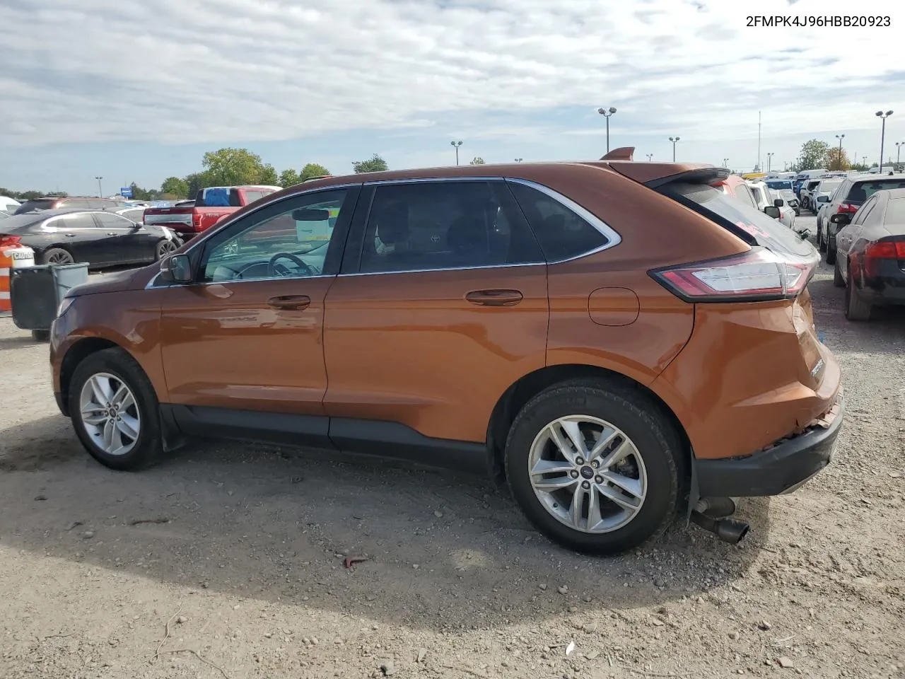 2017 Ford Edge Sel VIN: 2FMPK4J96HBB20923 Lot: 71460464