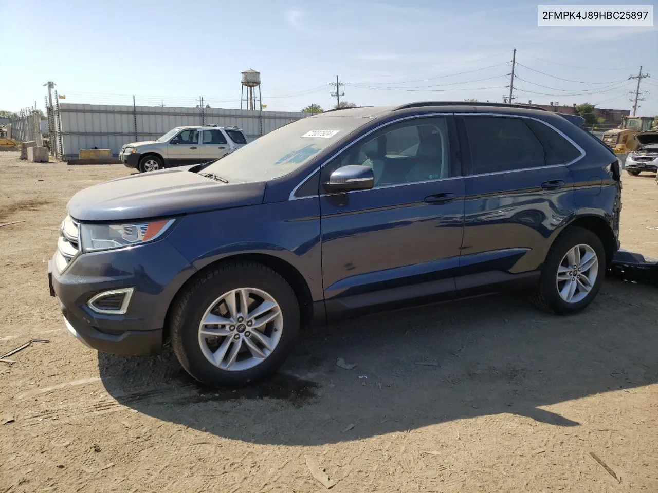 2017 Ford Edge Sel VIN: 2FMPK4J89HBC25897 Lot: 72037924