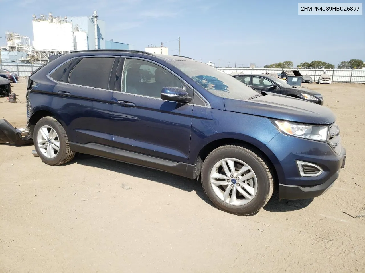 2017 Ford Edge Sel VIN: 2FMPK4J89HBC25897 Lot: 72037924