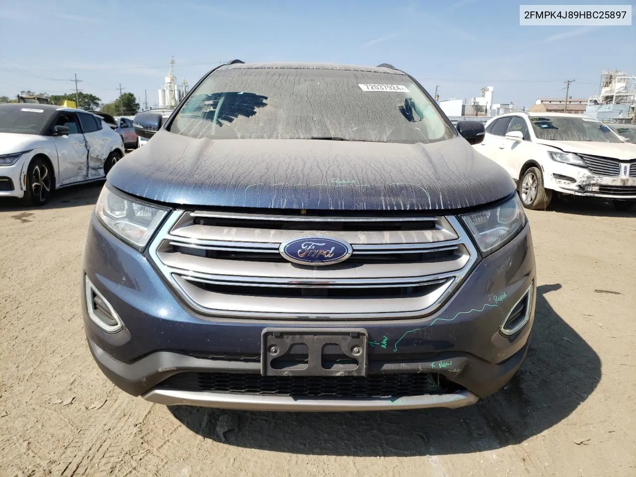 2FMPK4J89HBC25897 2017 Ford Edge Sel