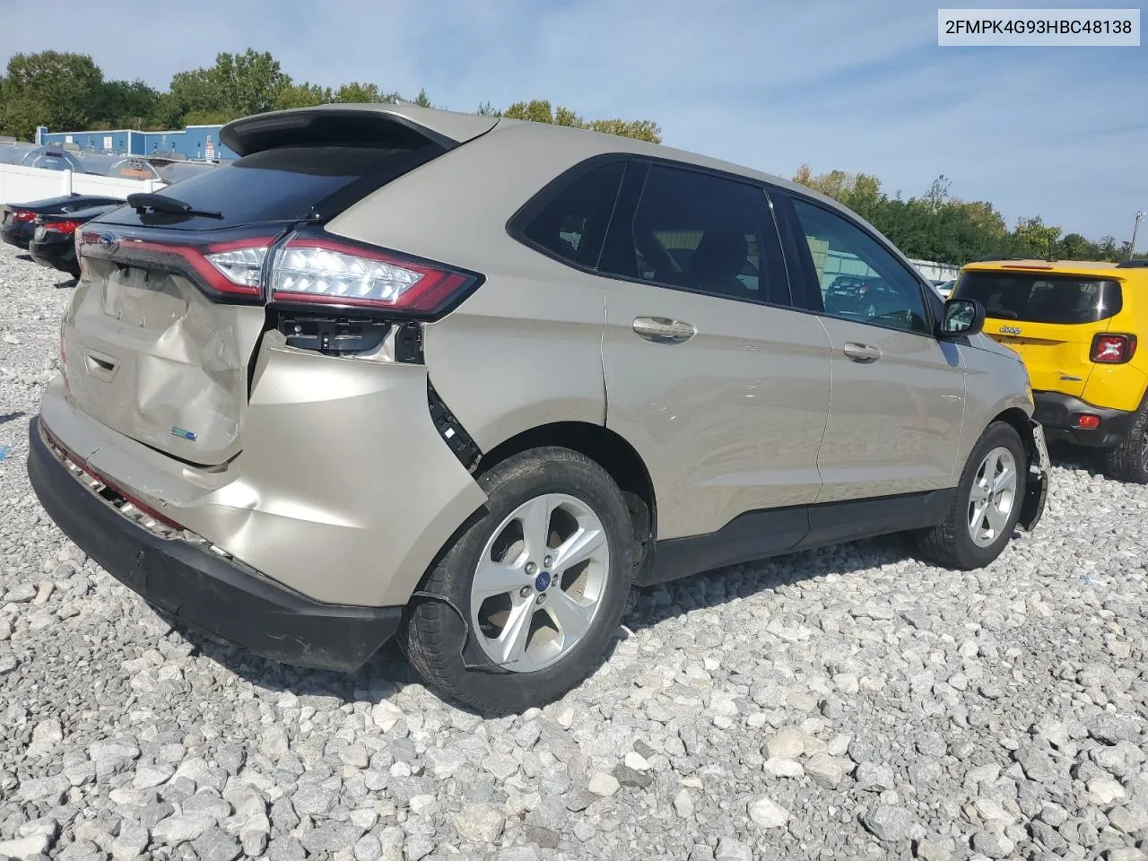 2FMPK4G93HBC48138 2017 Ford Edge Se